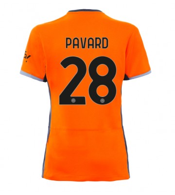 Inter Milan Benjamin Pavard #28 Tercera Equipación Mujer 2023-24 Manga Corta